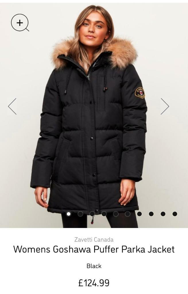zavetti canada coat fur